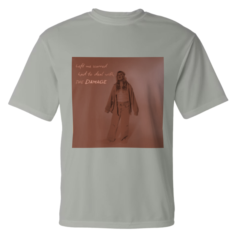 'Left Me Scarred Had To Deal With The Damage' Short-Sleeve T-shirt