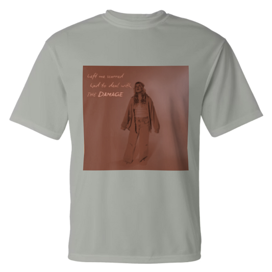 'Left Me Scarred Had To Deal With The Damage' Short-Sleeve T-shirt